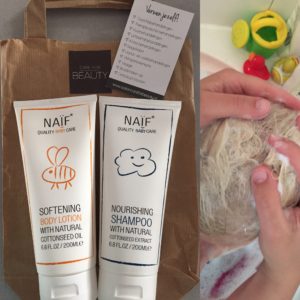 Naïf shampoo en bodylotion